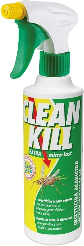 Flacone spray Clean Kill Extra micro-fast da 375 ml